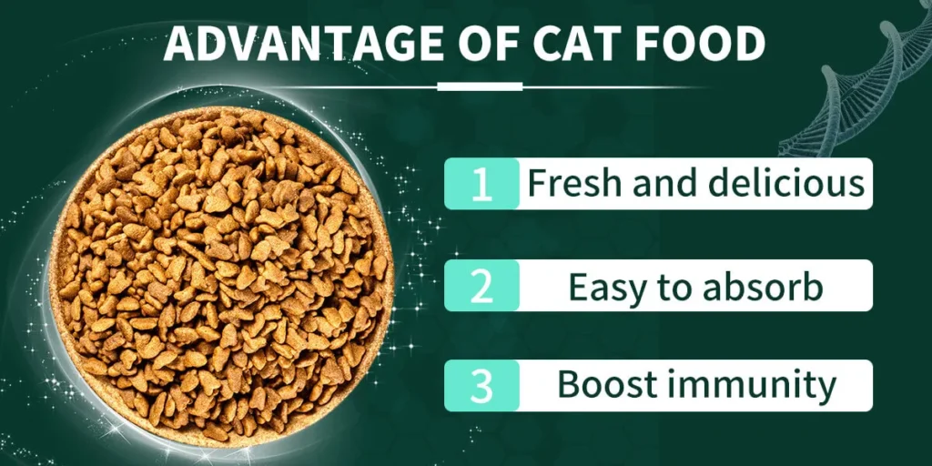 Advantage of Cat Food