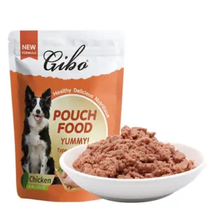 Chicken Flavor Dog Pouch Food