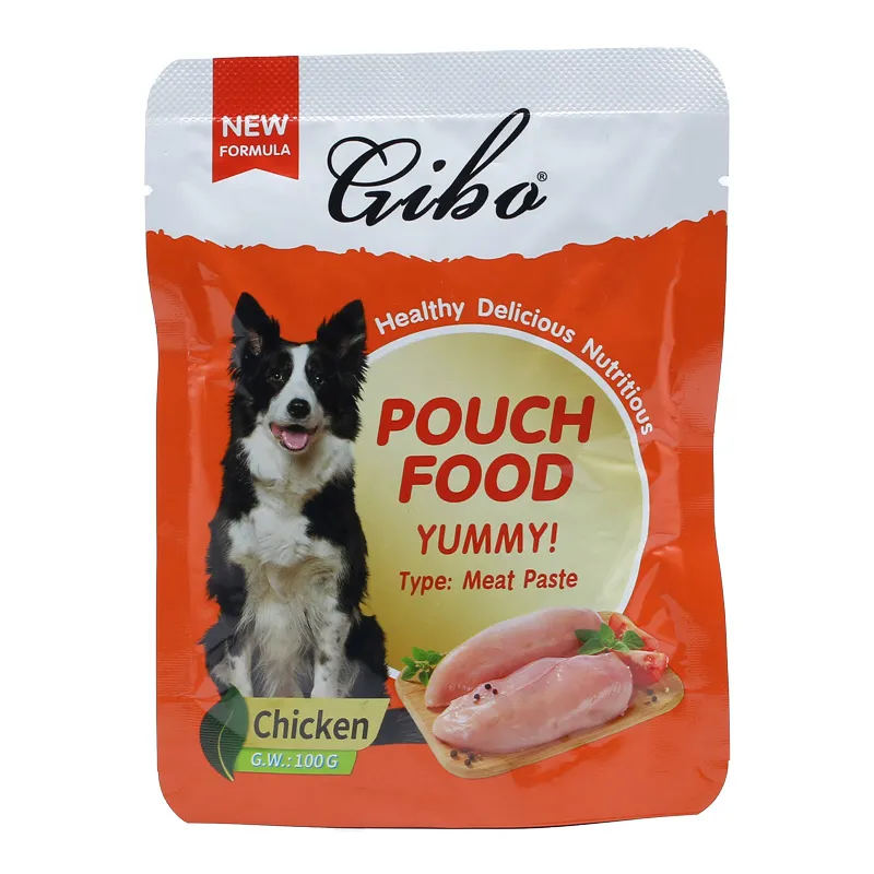 Chicken Flavor Dog Pouch Food 4