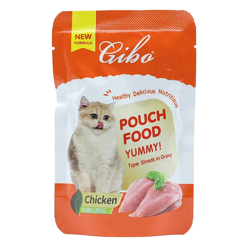 Chicken in Gravy Cat Pouch Food 6
