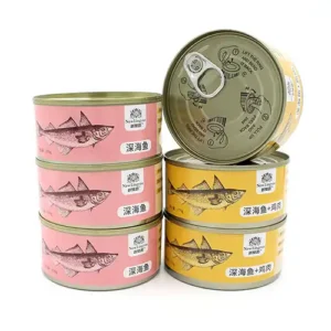 Deep Sea Fish Canned Cat Food (Soup Can Chicken)