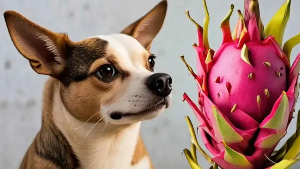 dragon fruit is rich in fiber and enzymes and is an excellent healthy food for dogs